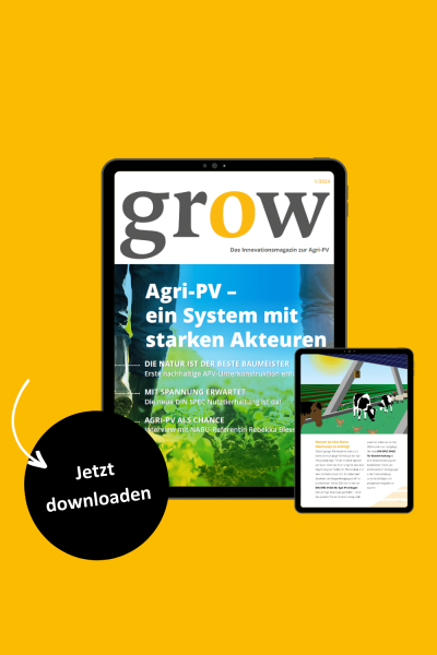 grow Das Innovationsmagazin zur Agri-PV Ausgabe 1/2024